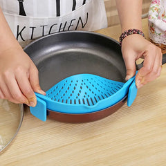 Water Filter Foldable Soup Funnel Silicone