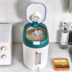 Automatic Food Storage Bin Kitchen Rice Bucket