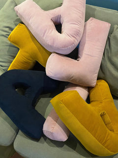 Plush Alphabet Letter Pillows