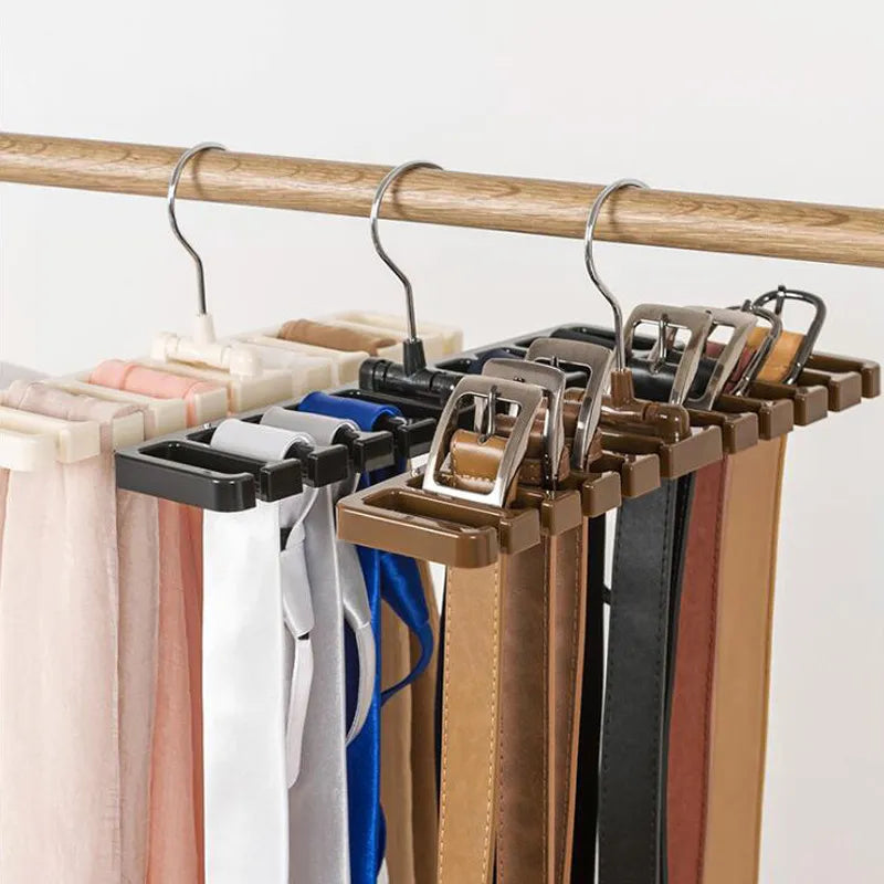 Belt Hanger Rotating Organizer Rack.