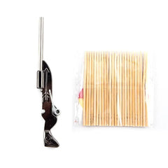 Mini Shotgun Toy Toothpick Launcher Set