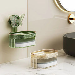 Double-Layer Suction Soap Holder